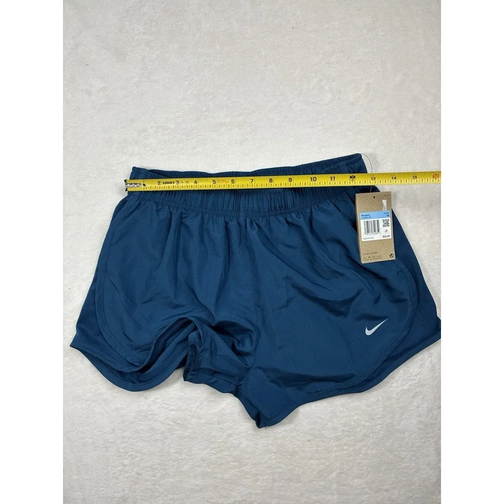 Women's Nike CU8890-462 Dri-Fit Running Run Shorts Blue Size M